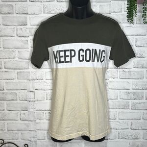 LCW Casuals ‘Keep Going’ Color block Tshirt Shirt Size Medium